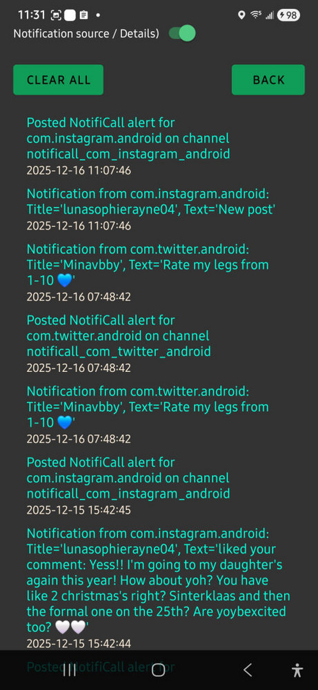 Notification Log 2