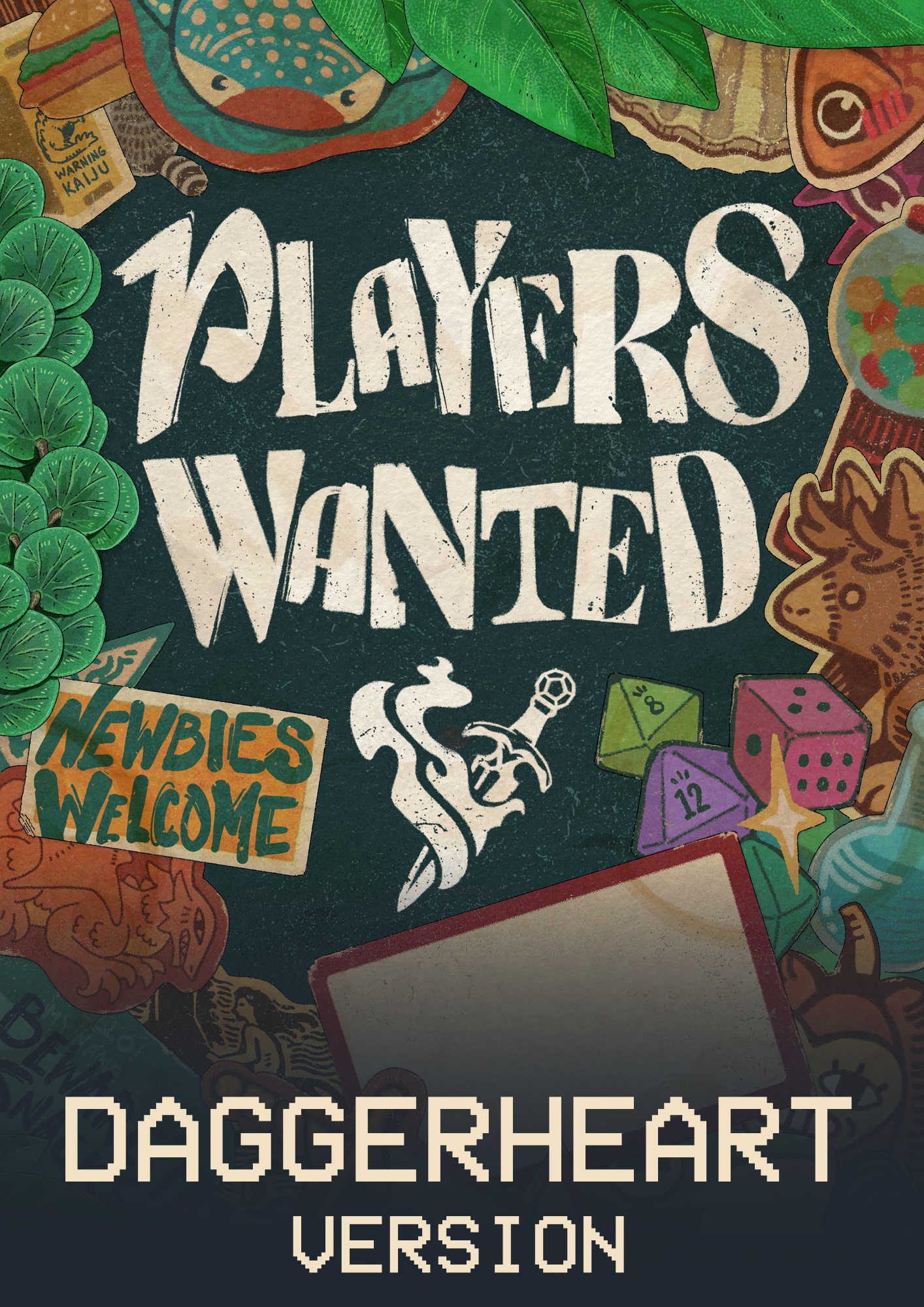 Screenshot 2 for Free "Players Wanted" TTRPG Poster - DnD, Daggerheart, D20