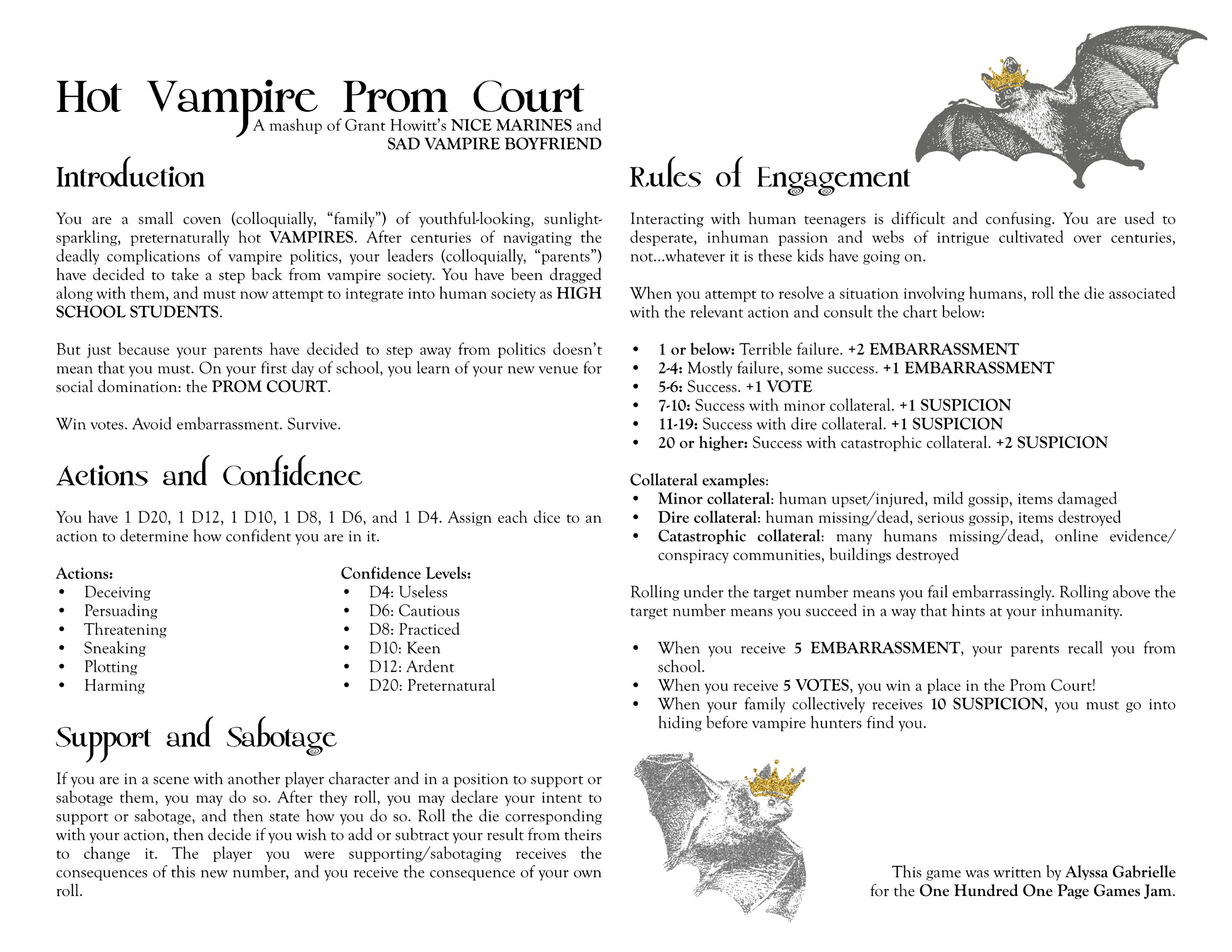 Screenshot 3 for Hot Vampire Prom Court