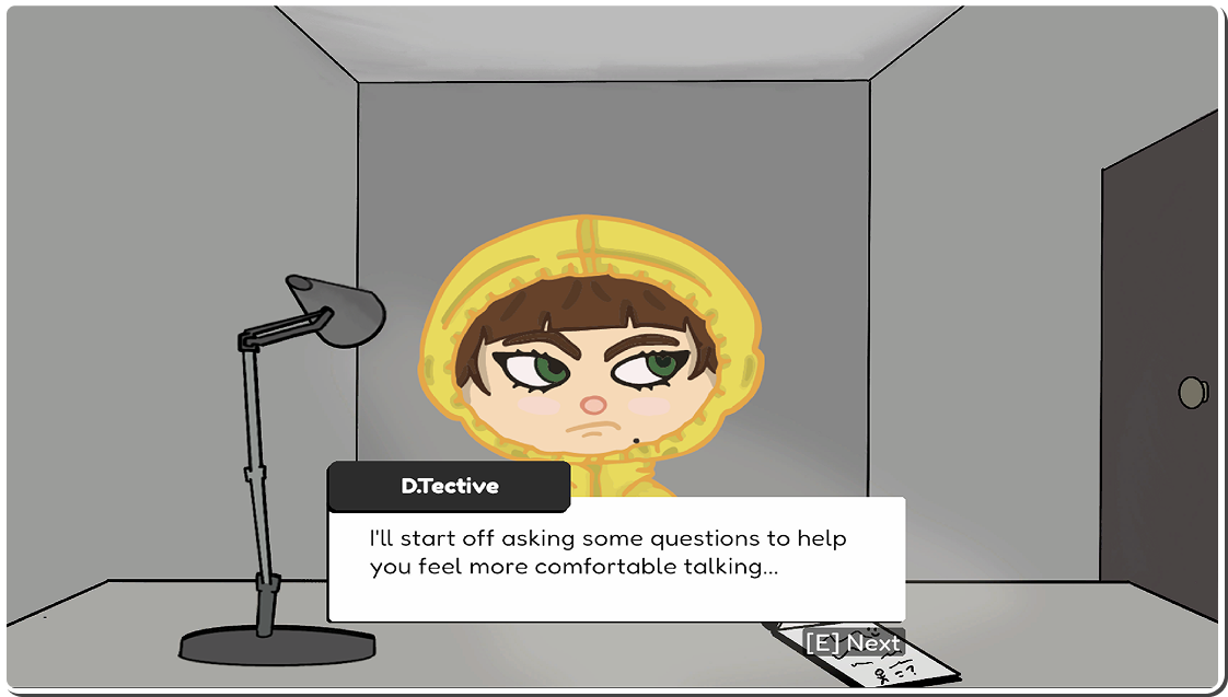 Screenshot 2 for Happytime Mystery: The Blue Wall of Silence
