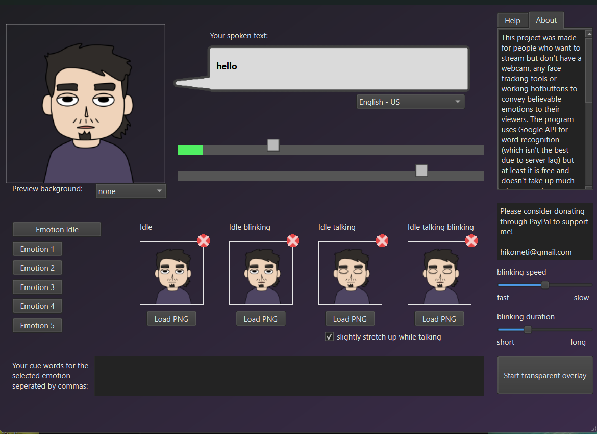 Screenshot 2 for PNGTuber VoiceMe