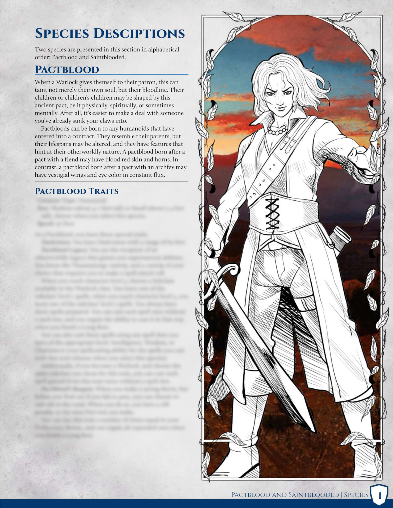 Screenshot 3 for Pactblood and Saintblooded