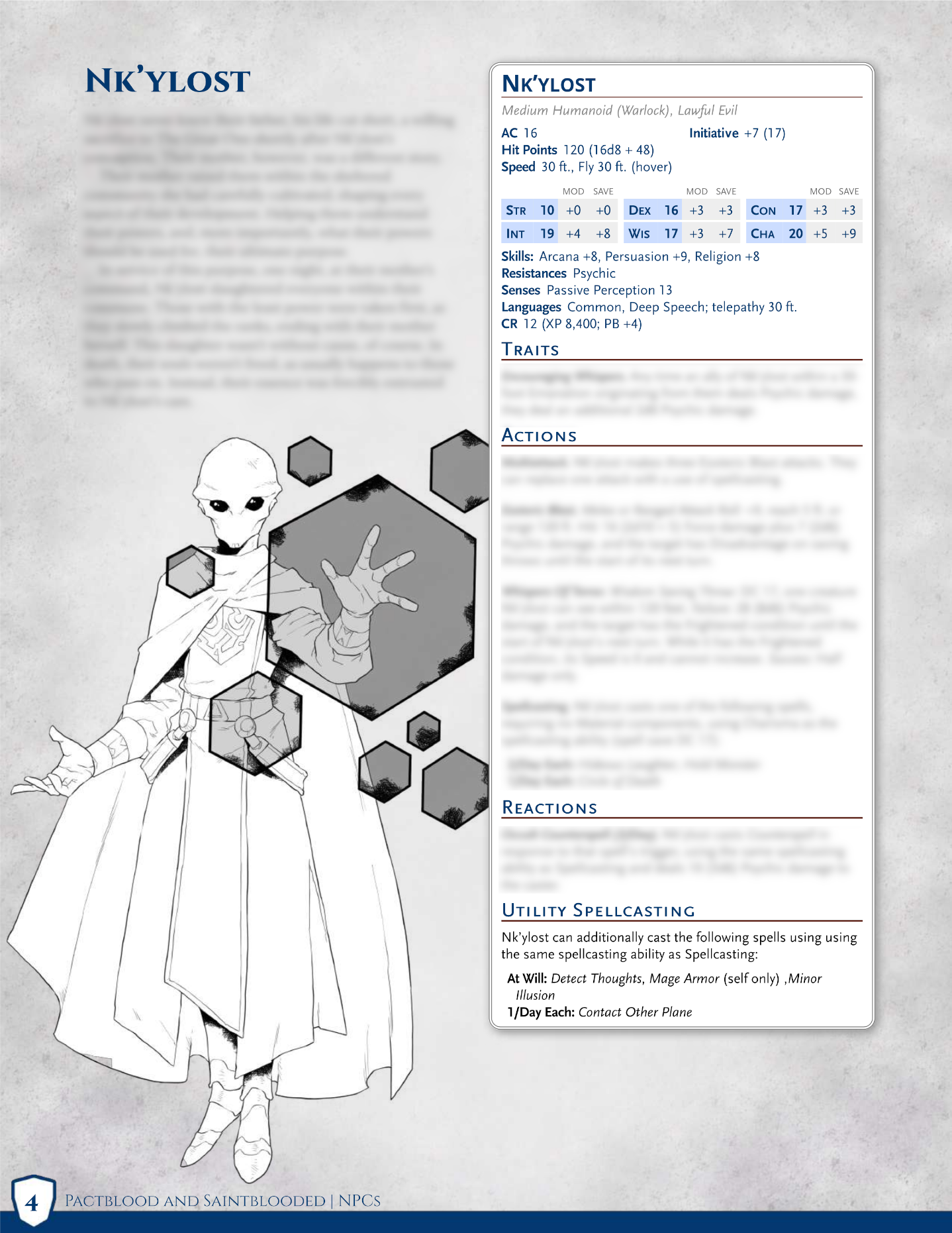 Screenshot 4 for Pactblood and Saintblooded