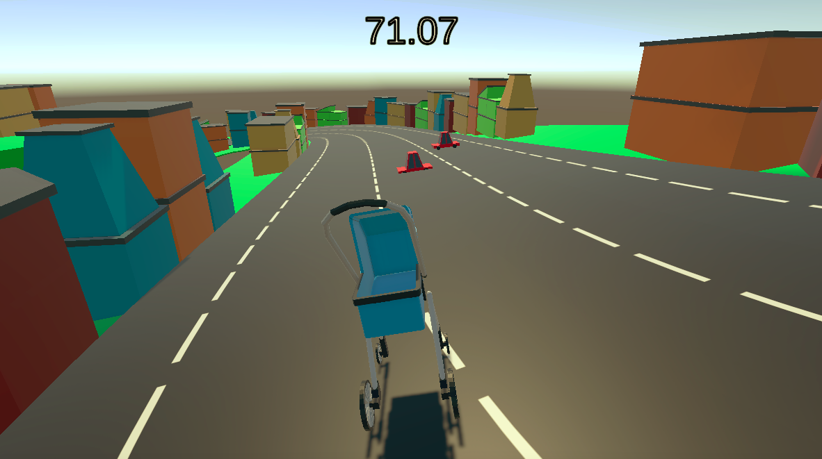 Stroller Racing baby Stroller racing by Egan Li