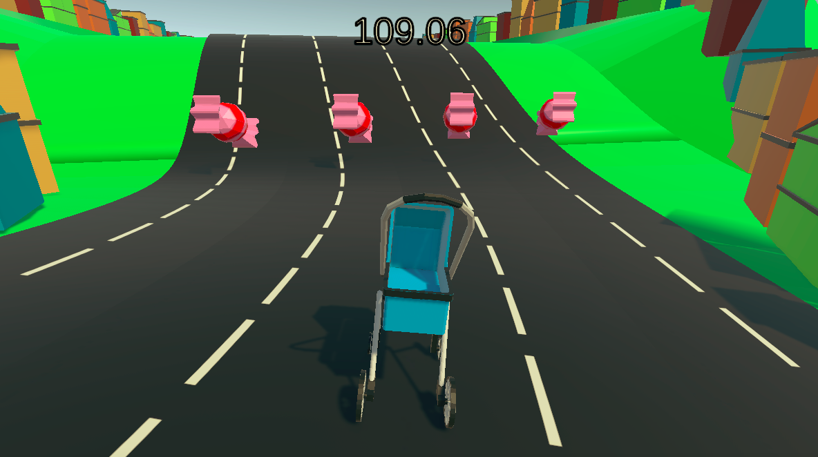 Stroller Racing baby Stroller racing by Egan Li