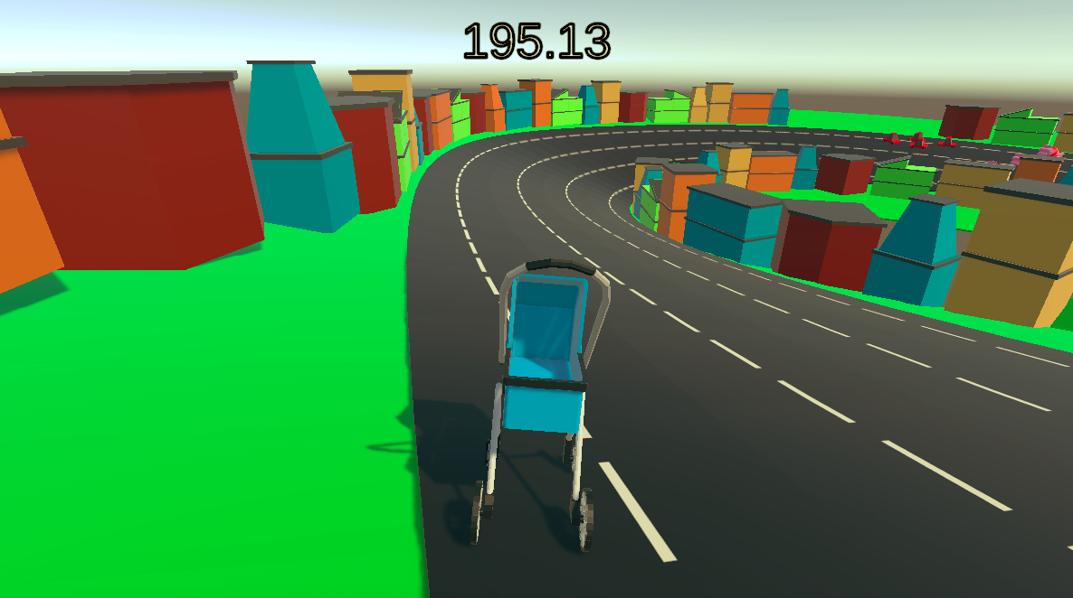 Stroller Racing baby Stroller racing by Egan Li