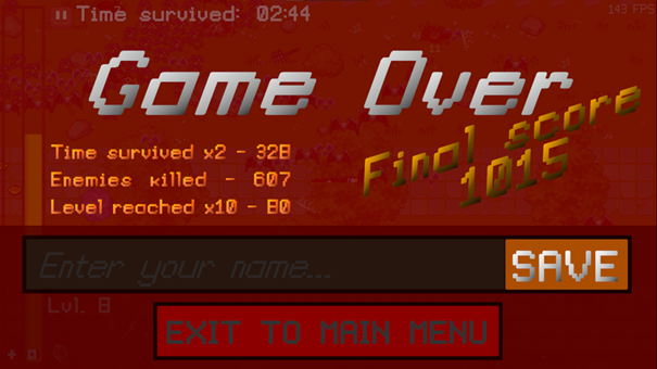 Screenshot 3 for We have vampire survivors at home