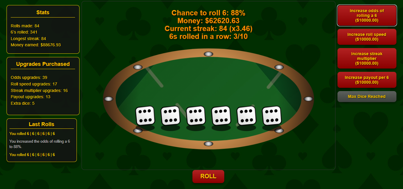 Screenshot 3 for Unfair Rolls