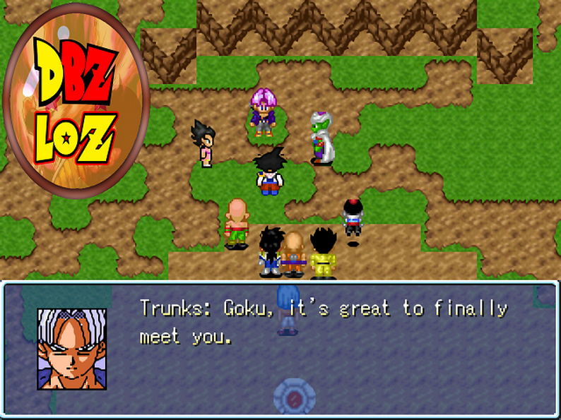 dragon ball z legend of z rpg walking slow