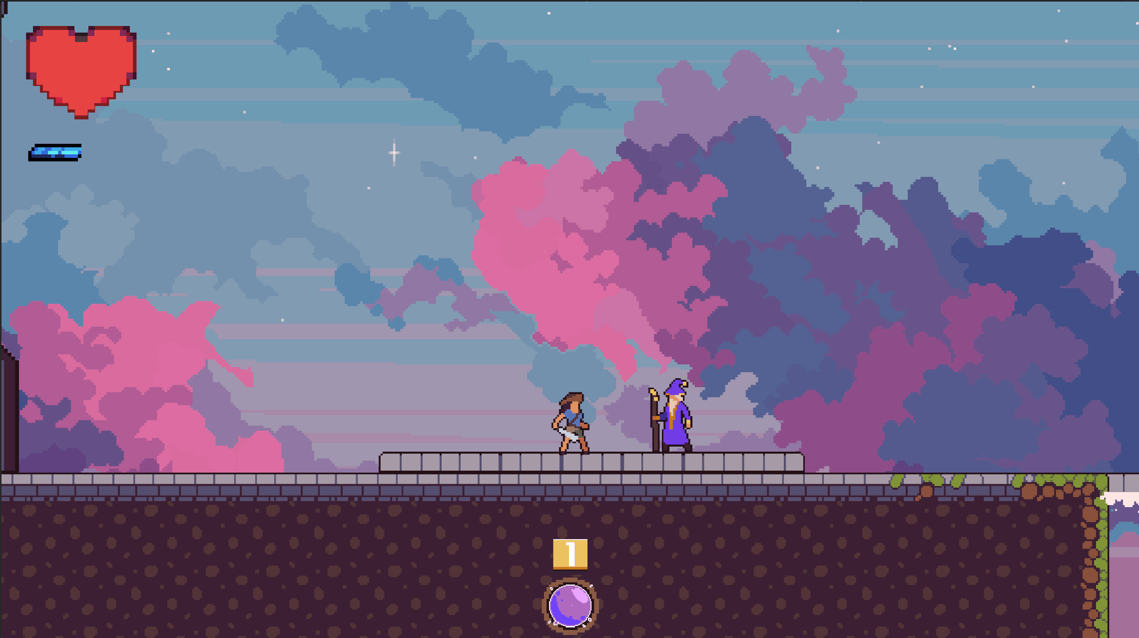 Screenshot 9 for Hidden Pearl - Adventure Pixel Platformer