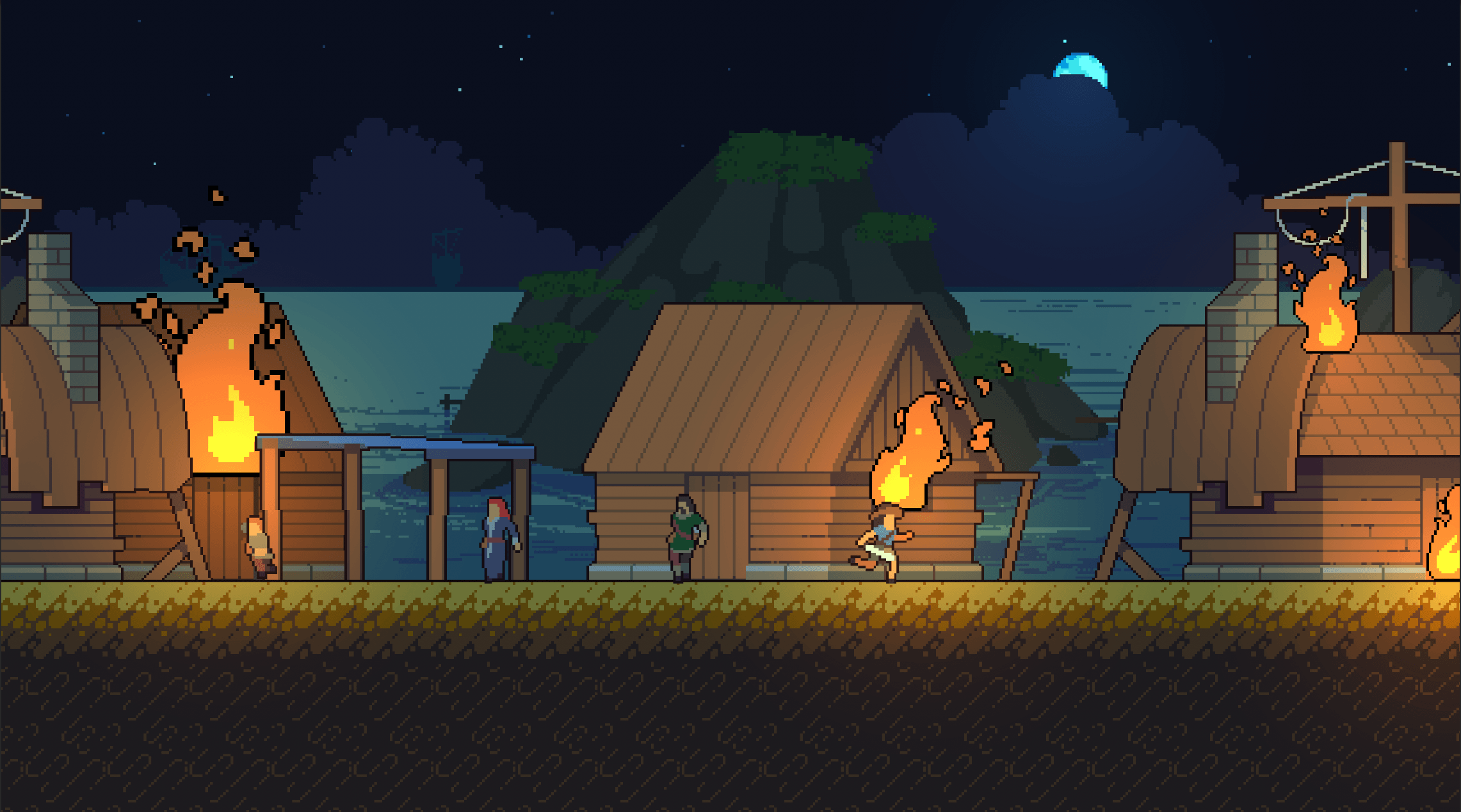 Screenshot 3 for Hidden Pearl - Adventure Pixel Platformer