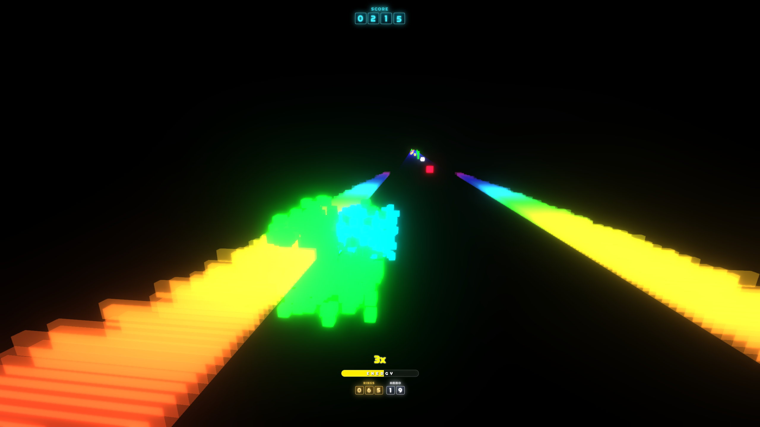 Synth Runner - Neon Graphics