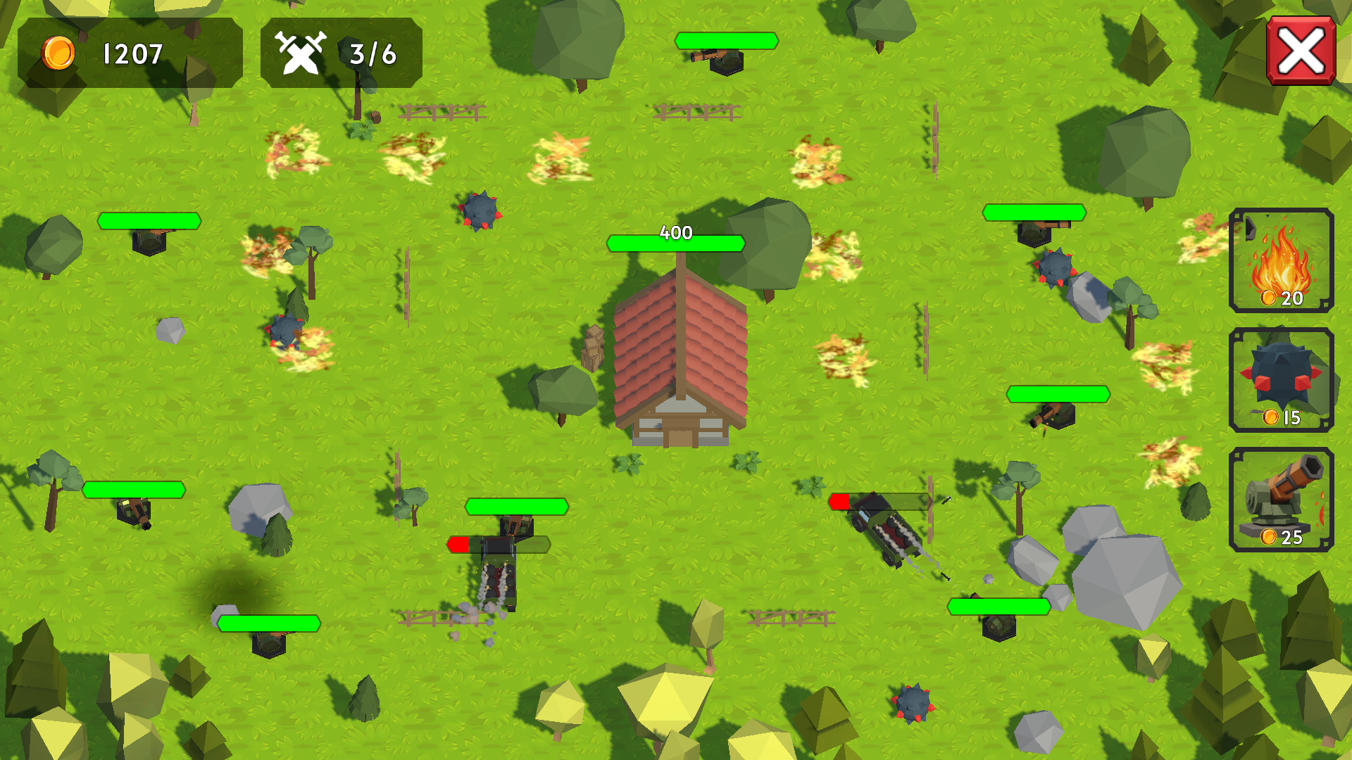 Screenshot 3 for Base Blast Defense