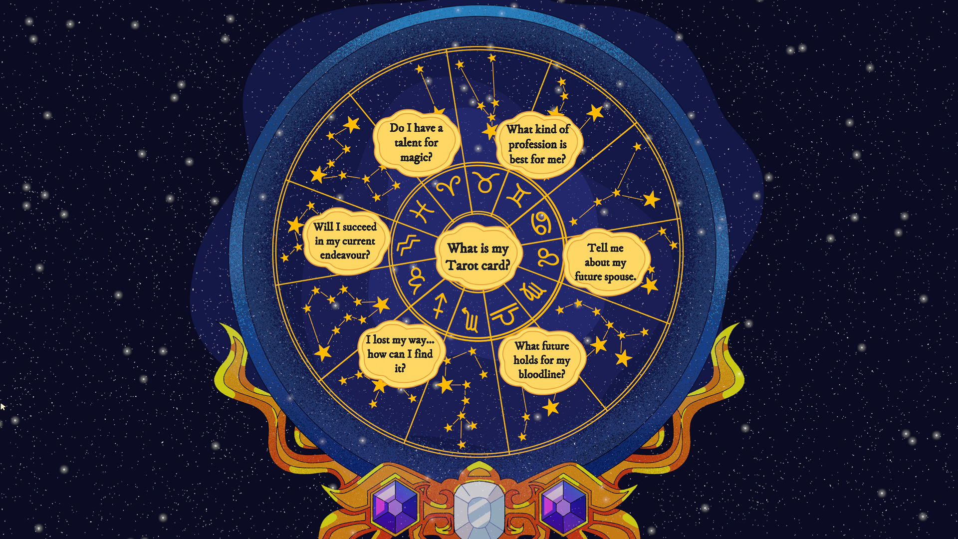 Fortune Teller Simulator [Quiz Demo] by SvYaTqq