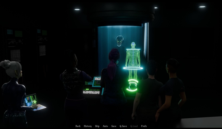 Screenshot 2 for Aether HeXXen: Death-Space Requiem Act 1 (Early Access)