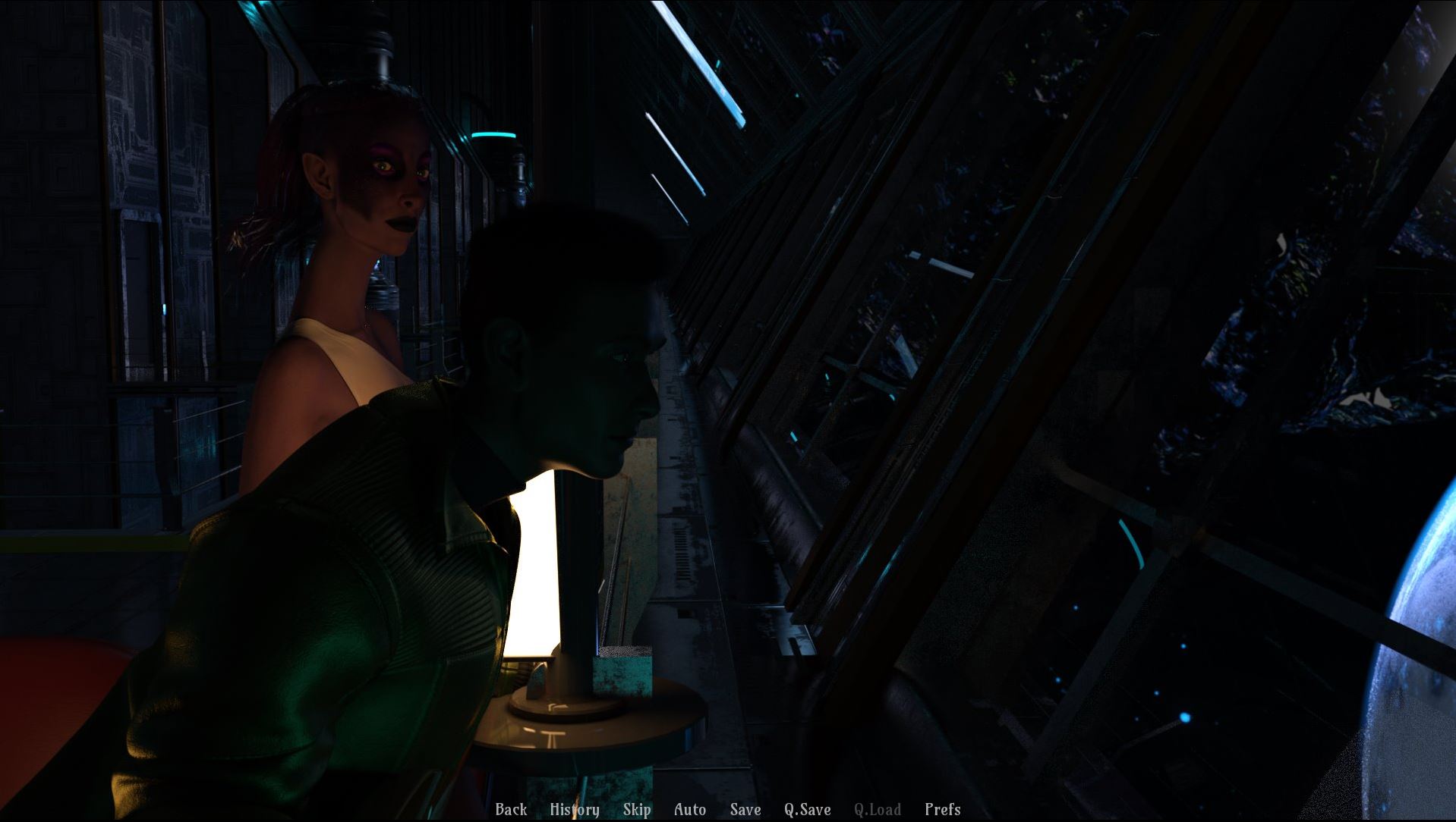 Screenshot 9 for Aether HeXXen: Death-Space Requiem Act 1 (Early Access)