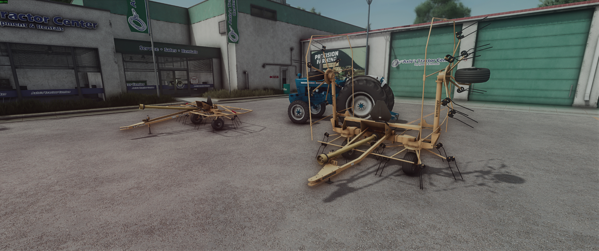 Screenshot 2 for FS25 Vermeer Tedder Pack TD100 & TD190
