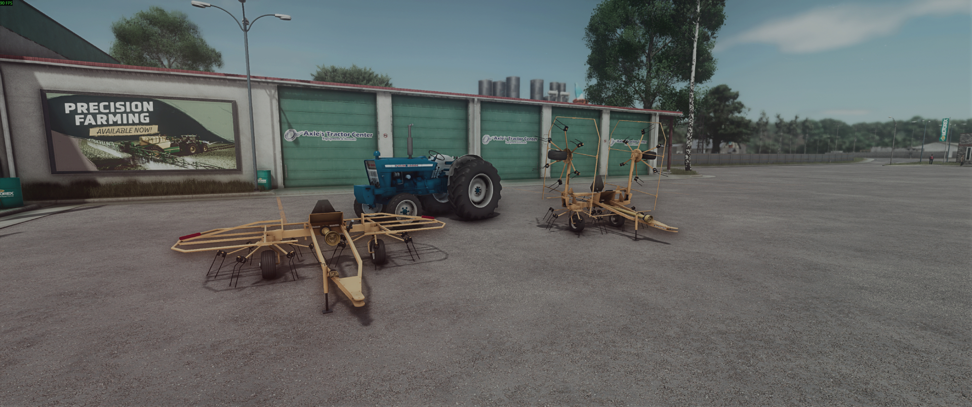 Screenshot 3 for FS25 Vermeer Tedder Pack TD100 & TD190