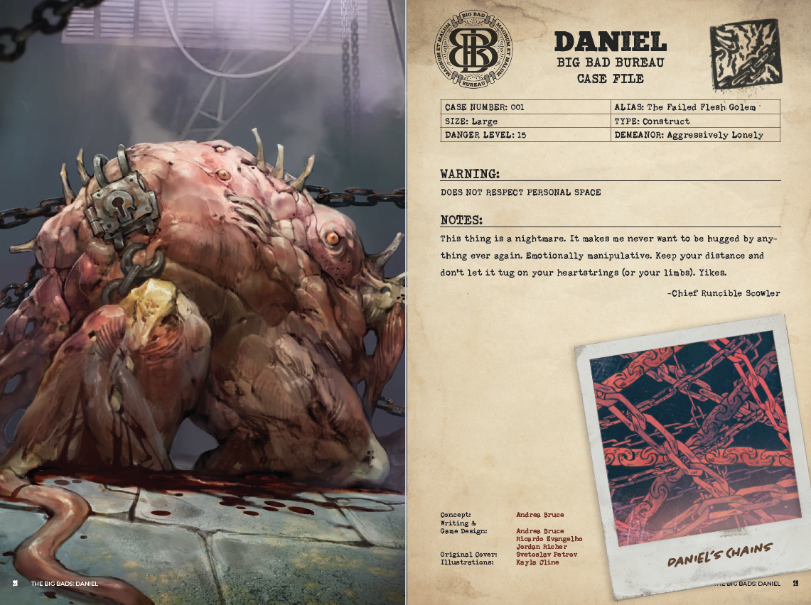 Screenshot 3 for The Big Book of Big Bads (PDF)