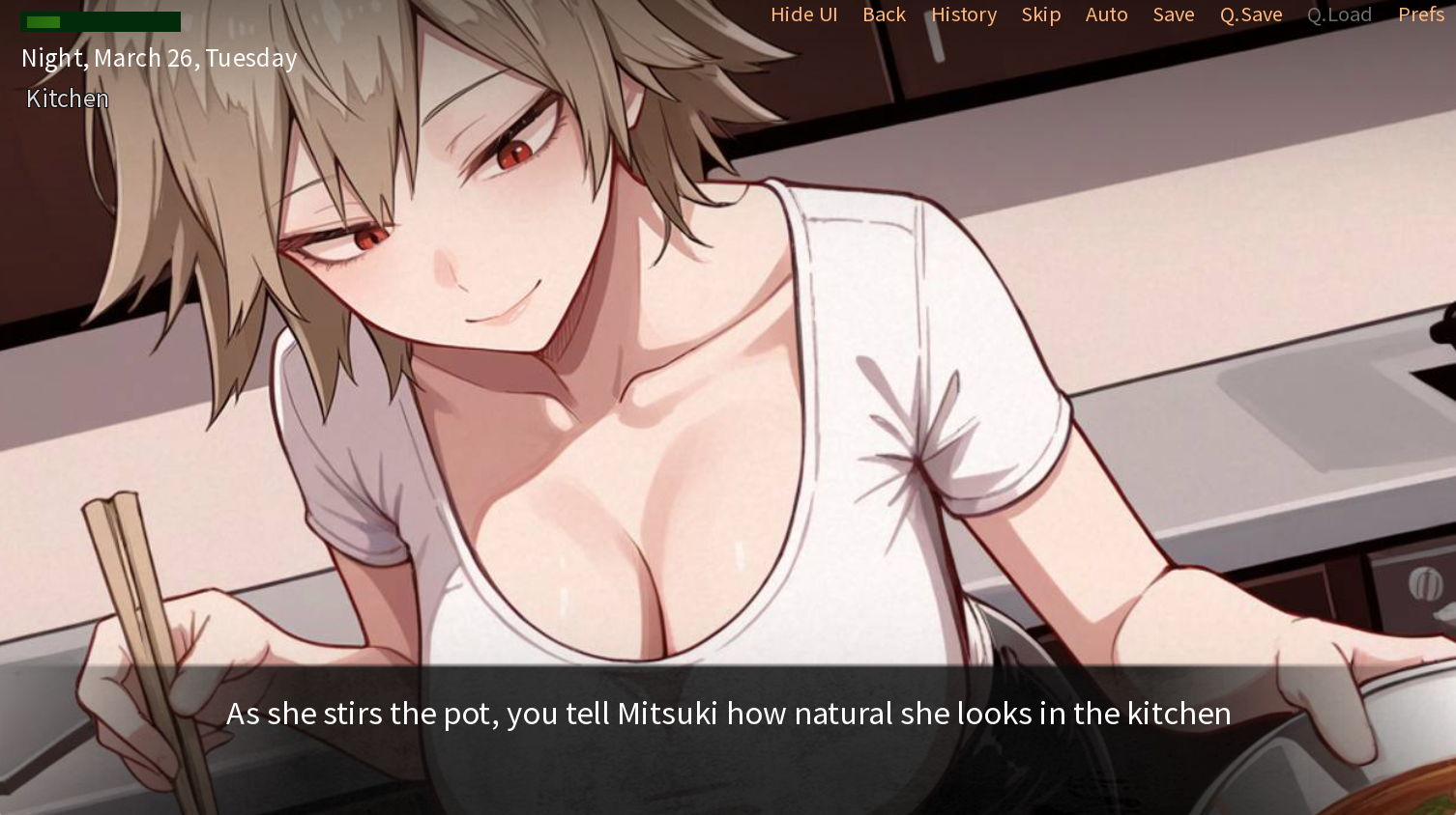 A Night With Mitsuki Bakugou screenshot 2