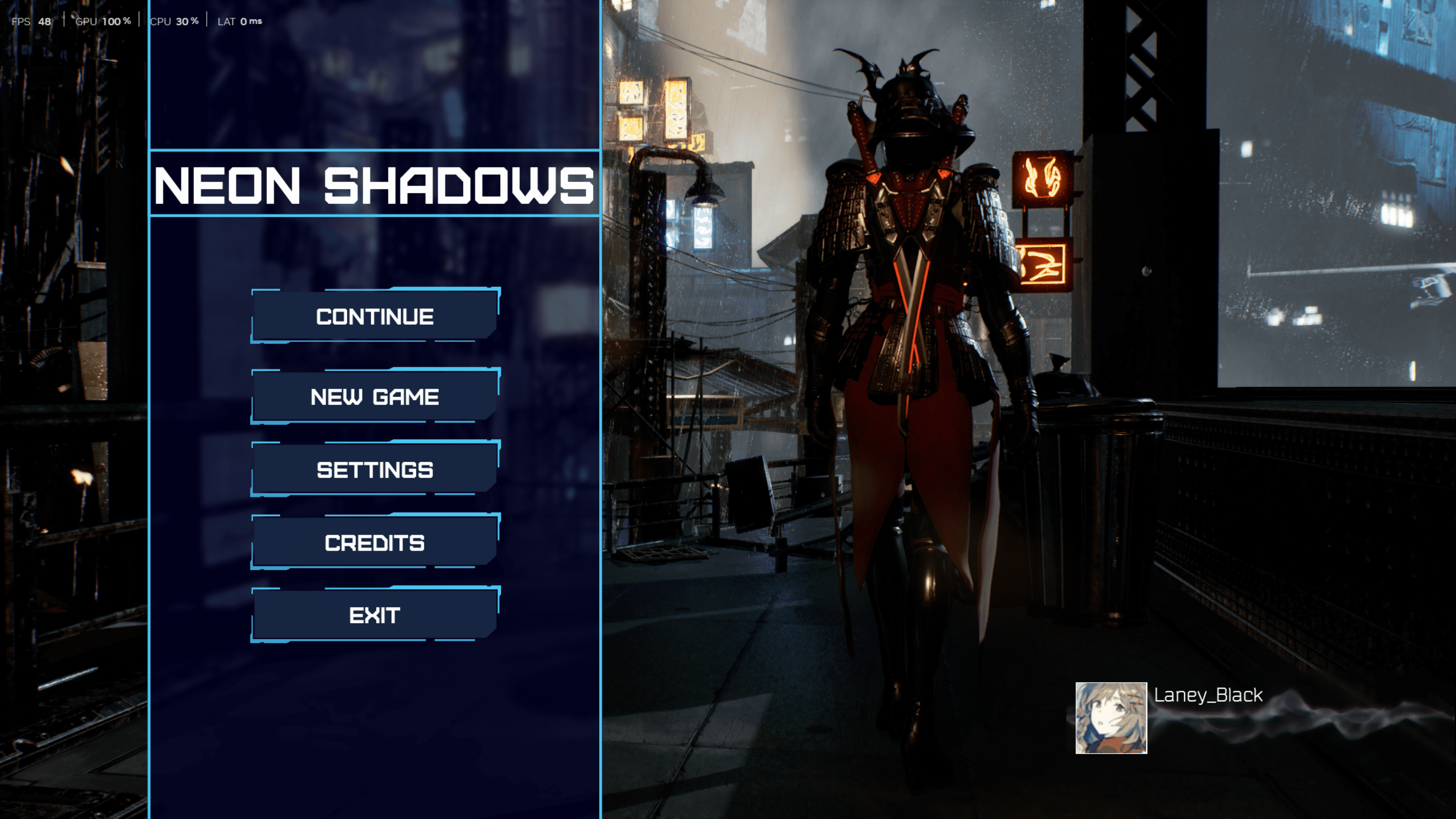 Screenshot 2 for The Neon Shadows