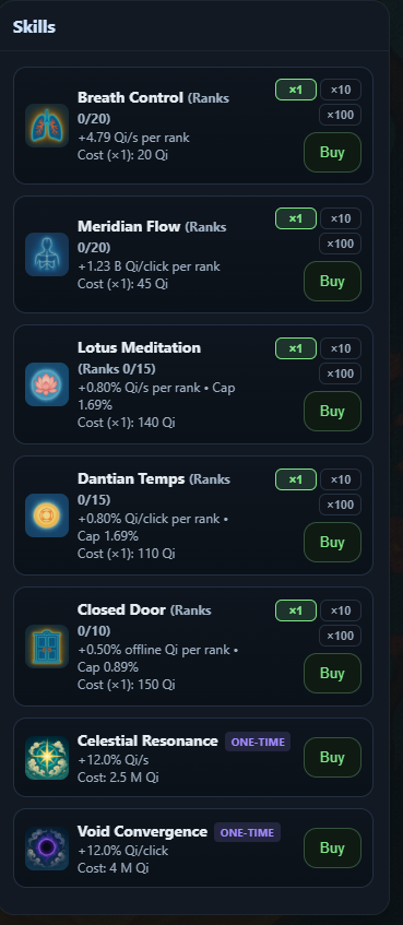 Screenshot 4 for Xianxia Idle V2.0