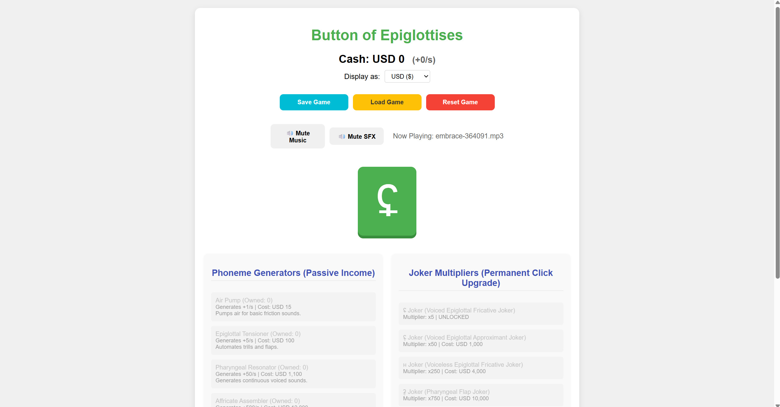 Screenshot 3 for Button of Epiglottises