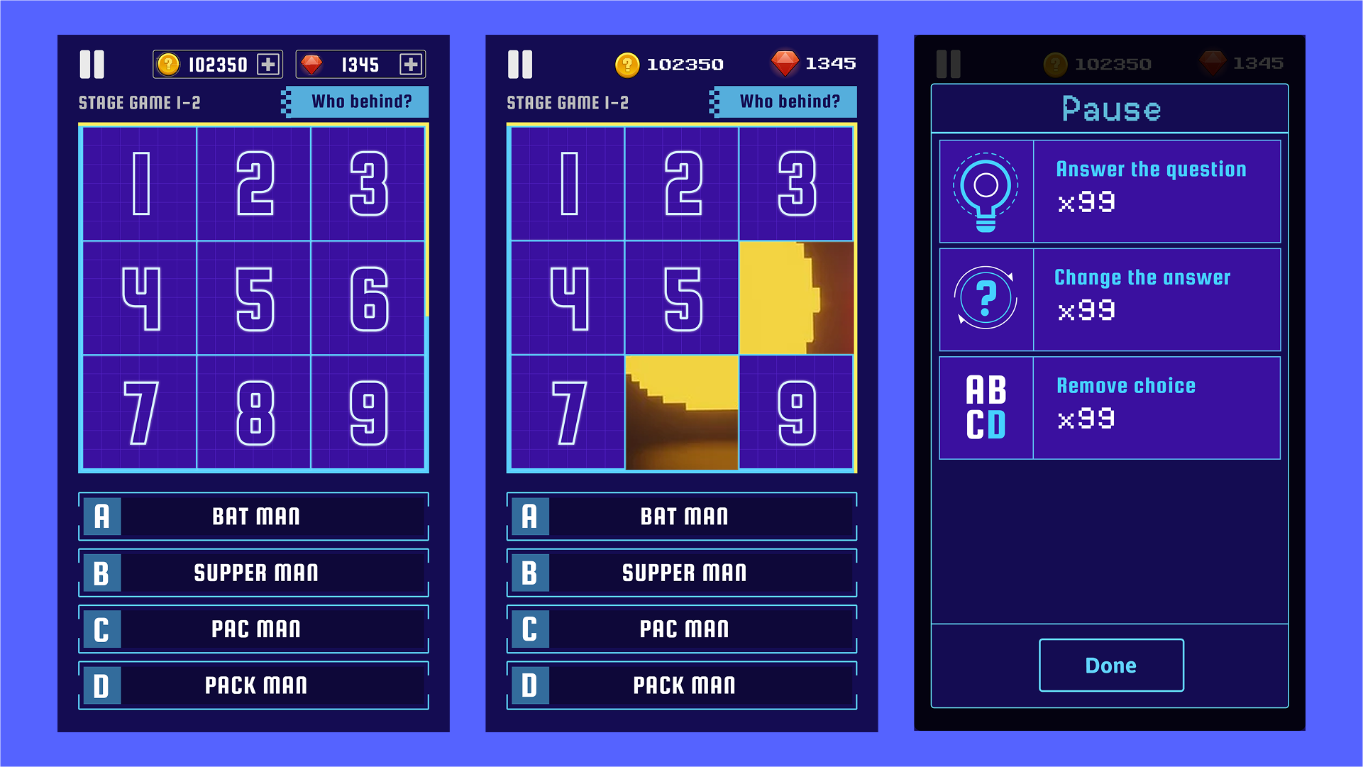 Retro Quiz Game UI Pack – Casual Style by MidknightMarket