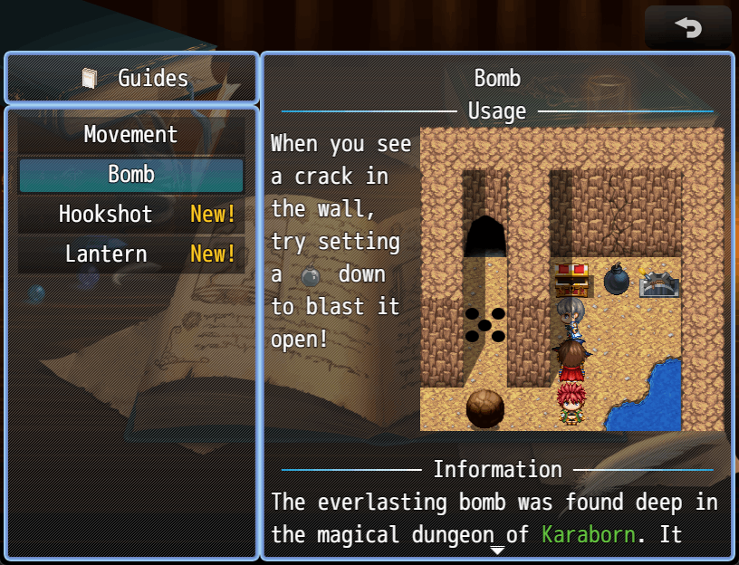 Screenshot 3 for [CGMZ] Manual for RPG Maker MZ