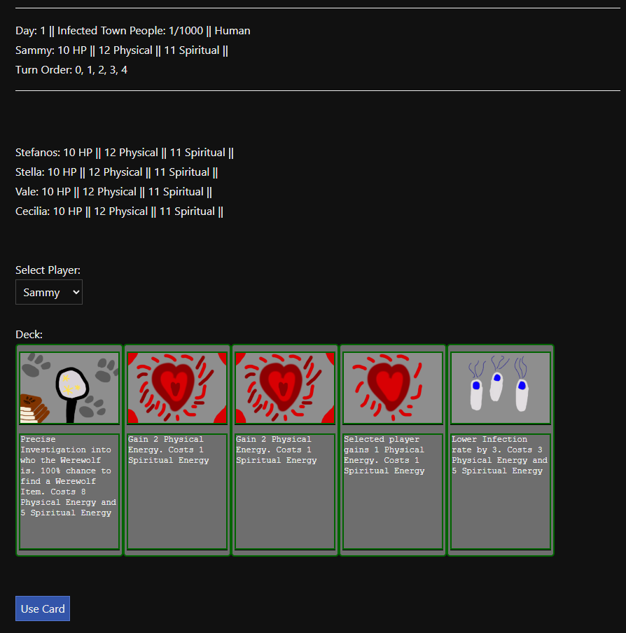 Screenshot 2 for Playing a Werewolves Hand
