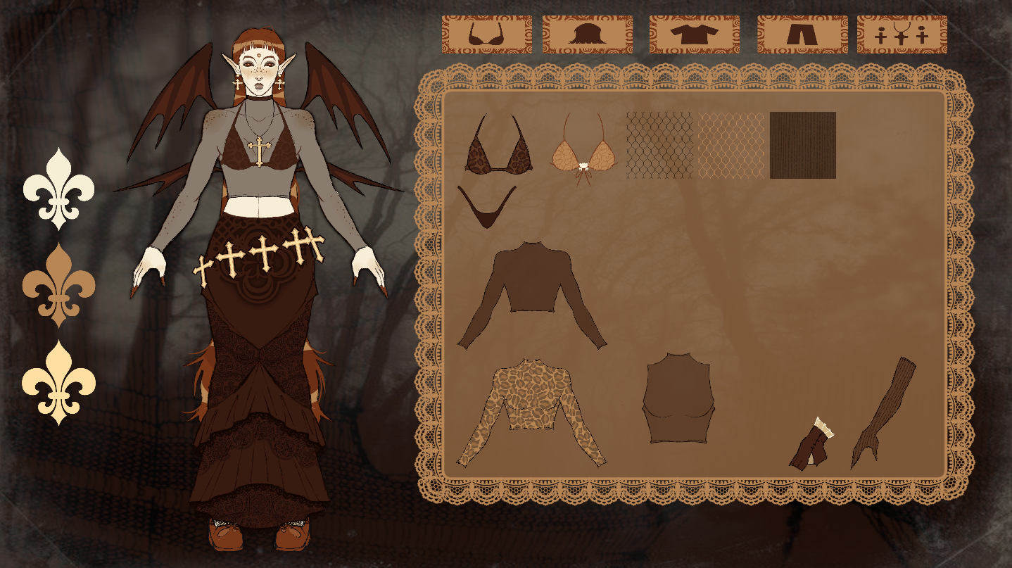 Screenshot 5 for Vampire Dress Up Game! :0