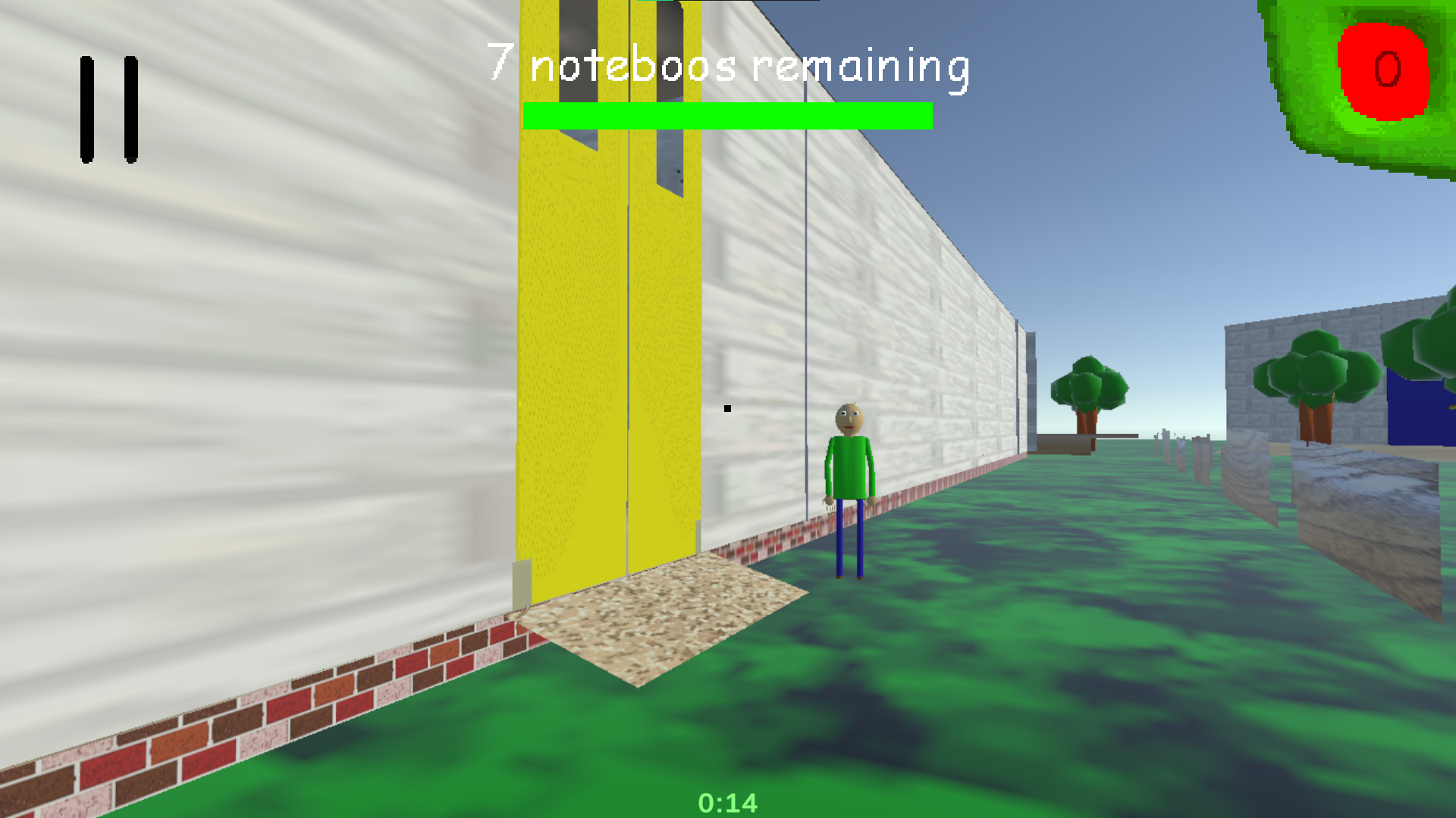 Screenshot 2 for Baldi's Basics Prototype 0.0.1 (baldiburnaut)