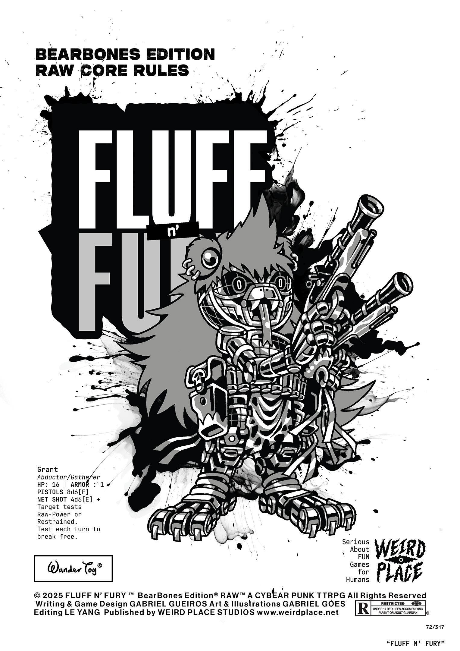 Screenshot 4 for Fluff n' Fury - BearBones Edition