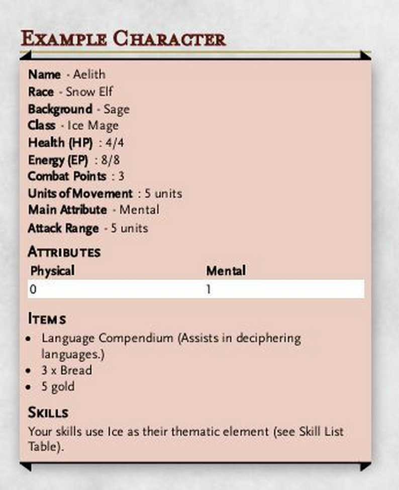The Simple TTRPG System by Vakyne