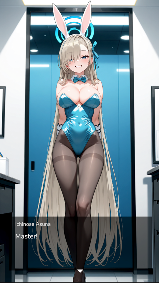 Screenshot 3 for You Treated Her Like That, Right? [Blue Archive Doujinshi]