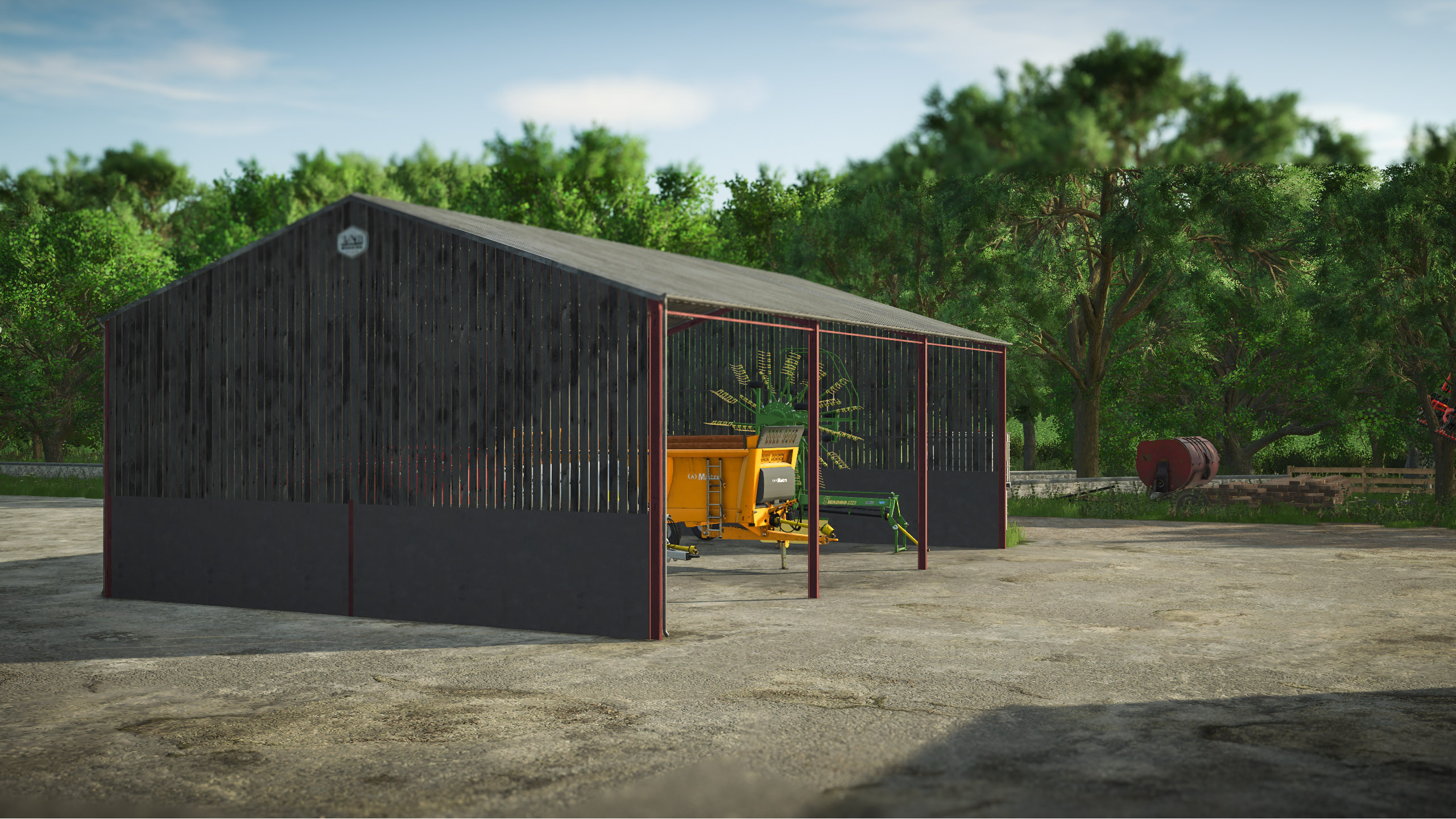 Screenshot 5 for FS25 UK Small Machinery Shed