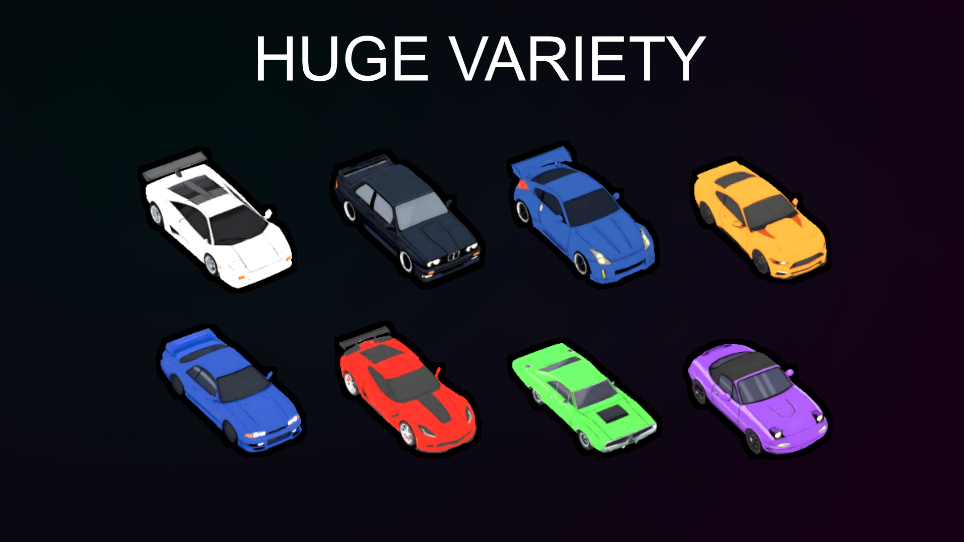 2d Racing Customize Sportcars 2D Animated by Made2Create