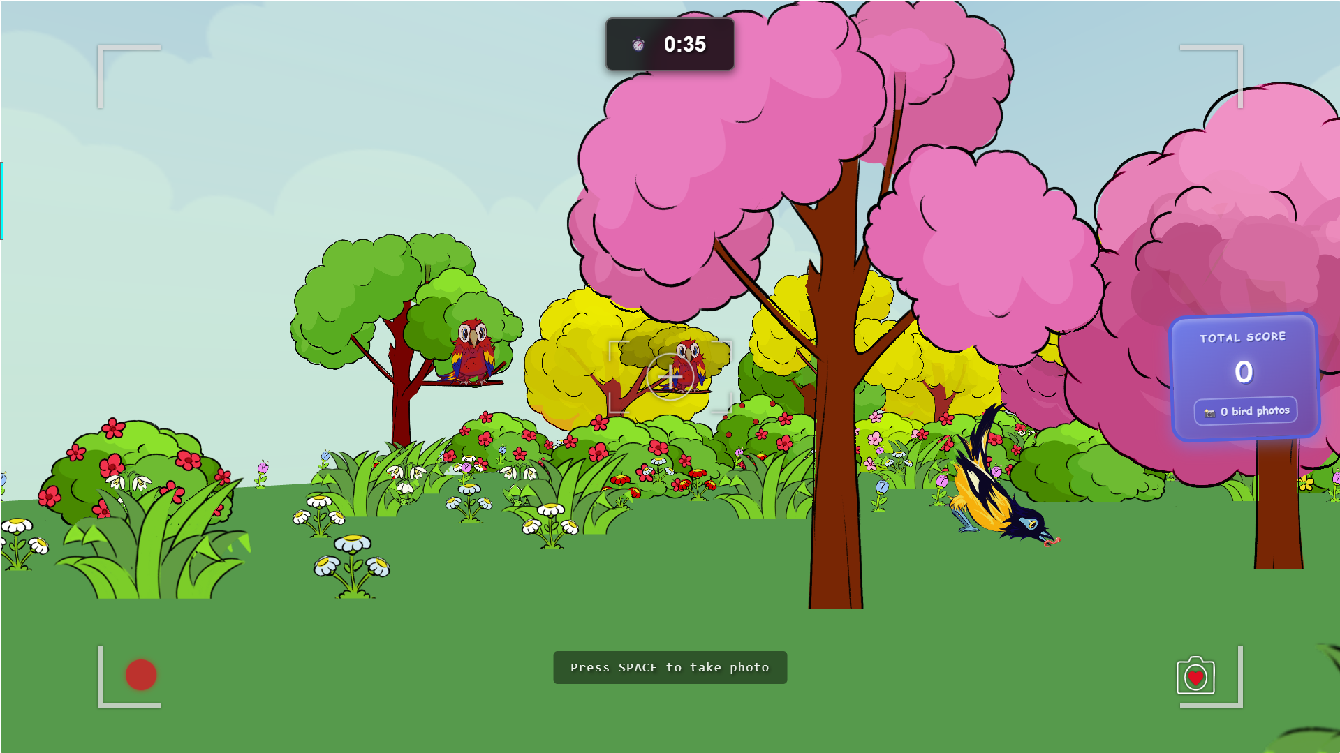 Screenshot 2 for 🦜PioClip! - Bird Photography Game -