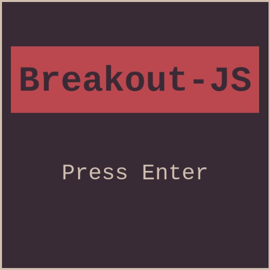Breakout-JS by ITSNM456