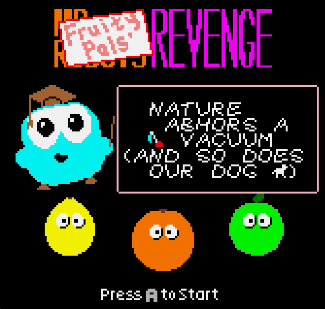 Screenshot 5 for Fruity Pals' Revenge for NeoGeo Pocket Color