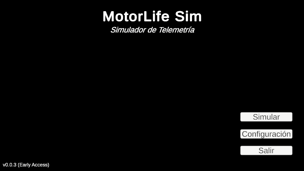 Screenshot 2 for MotorLife Sim: Simulador de Telemetría (Early Access)
