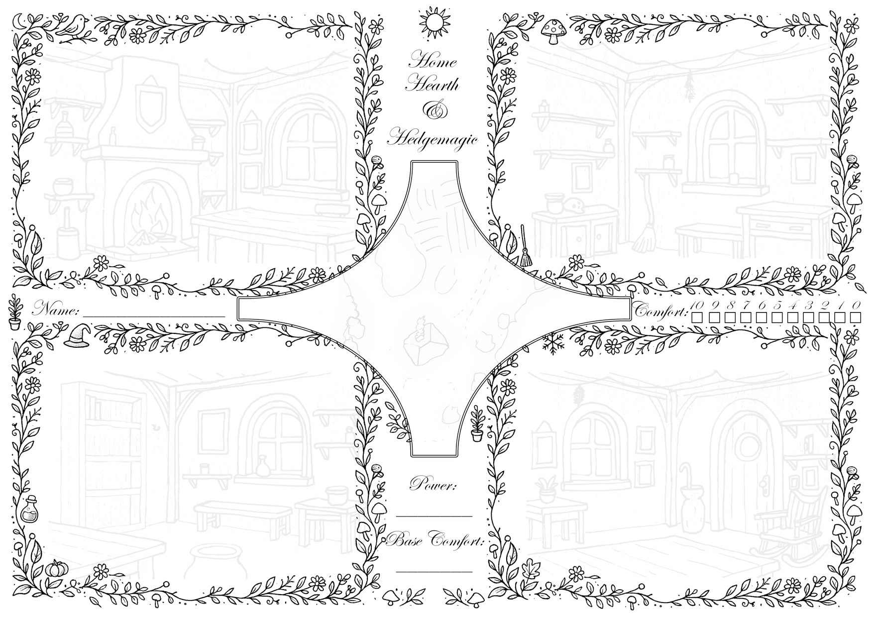 Screenshot 3 for Home, Hearth & Hedgemagic