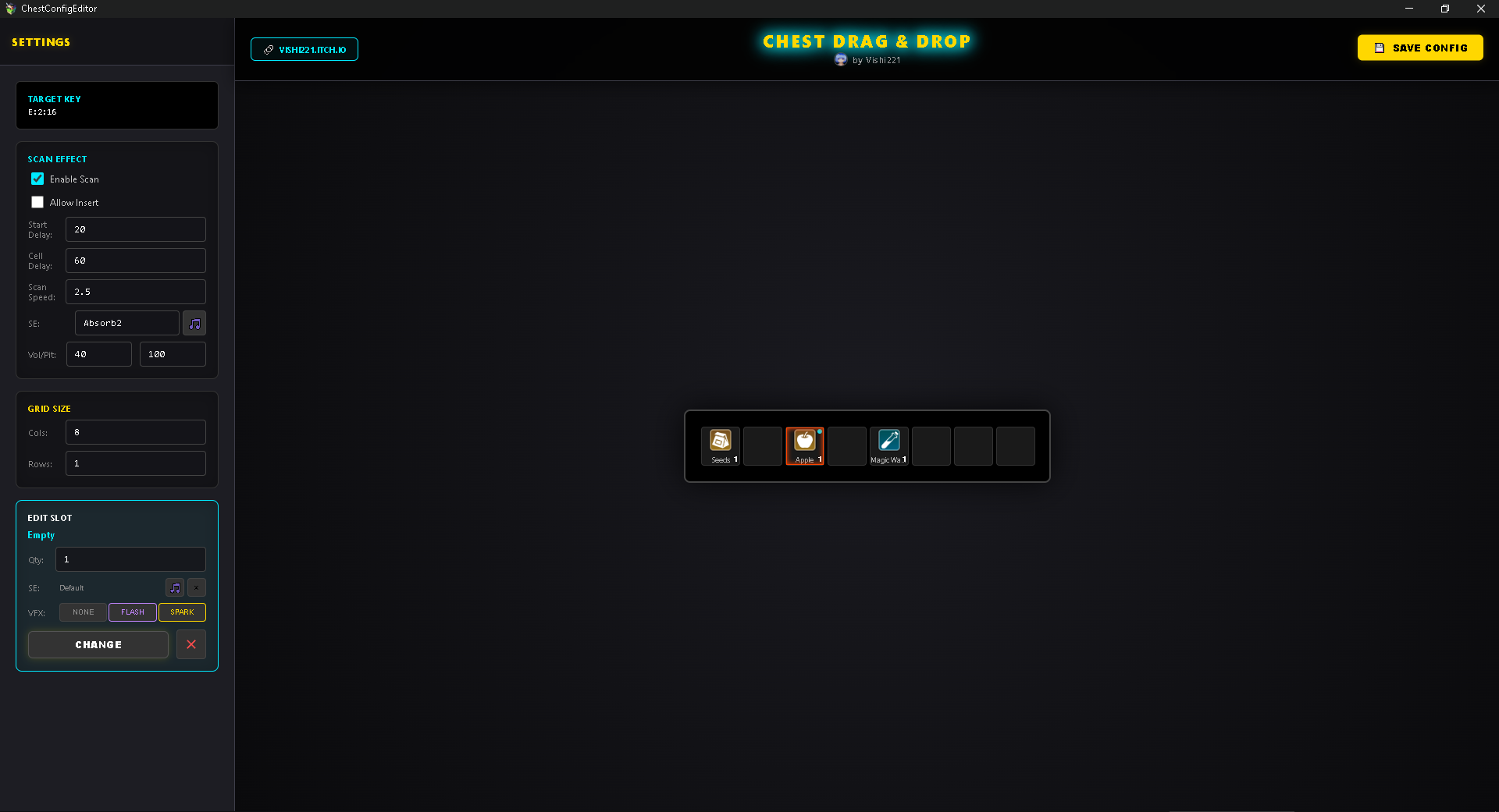 Screenshot 8 for RPG Maker MV/MZ - Inventory Drag & Drop