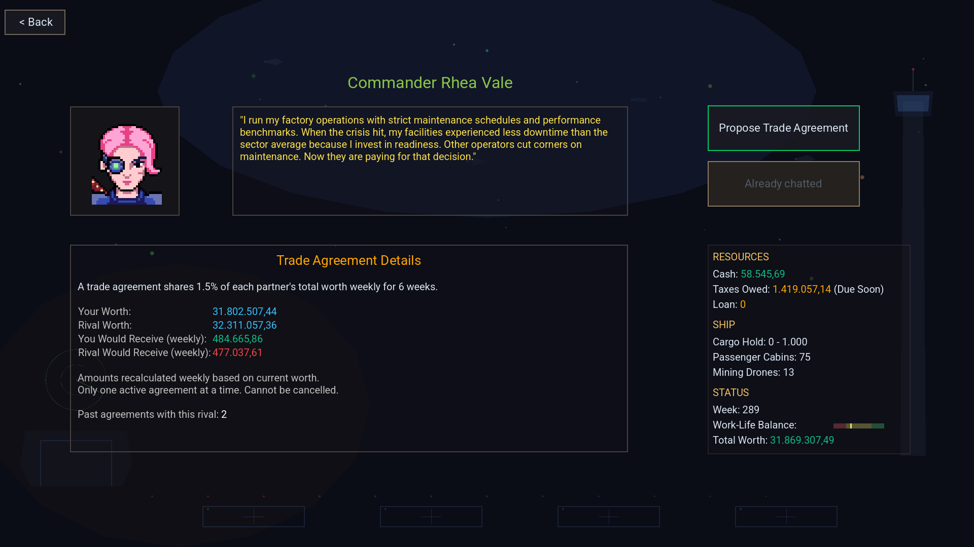 Screenshot 3 for Starport Merchants
