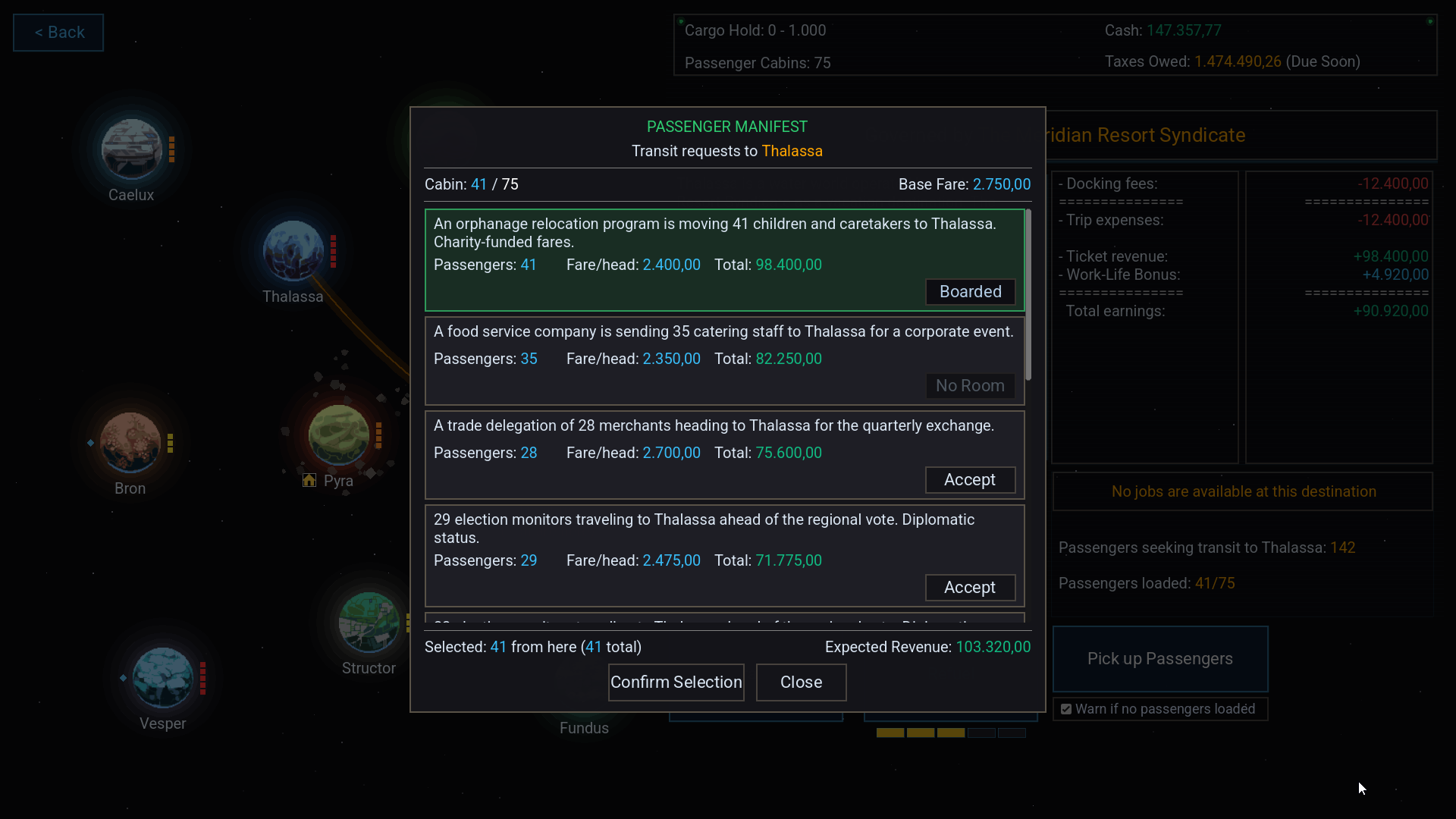 Screenshot 11 for Starport Merchants