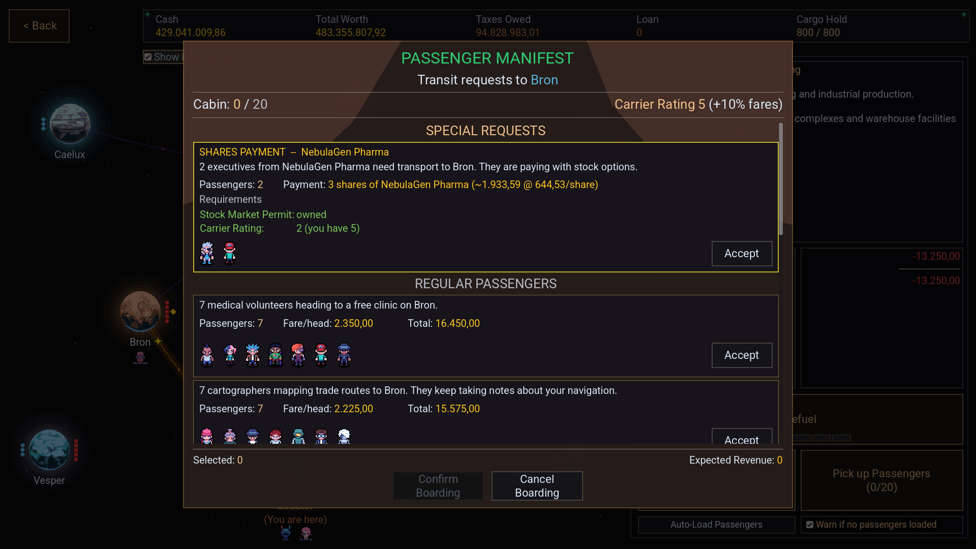 Screenshot 9 for Starport Merchants