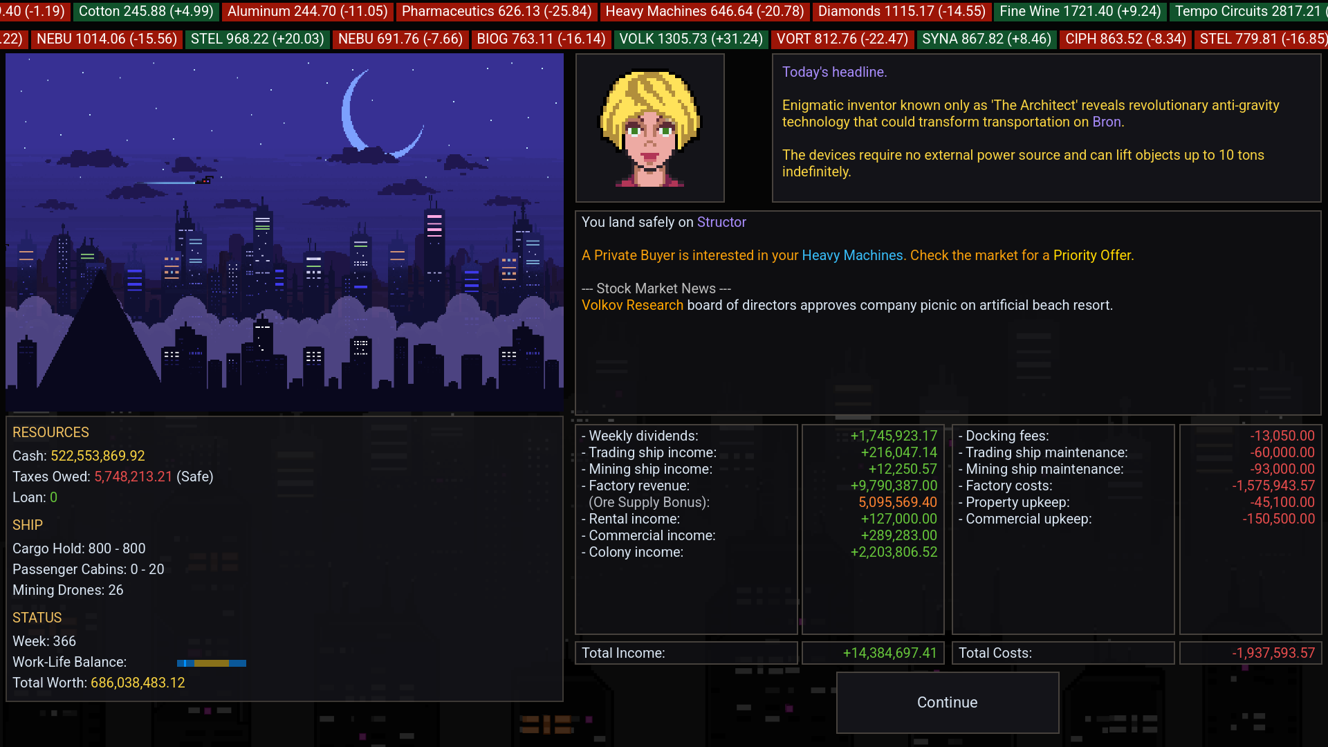 Screenshot 2 for Starport Merchants