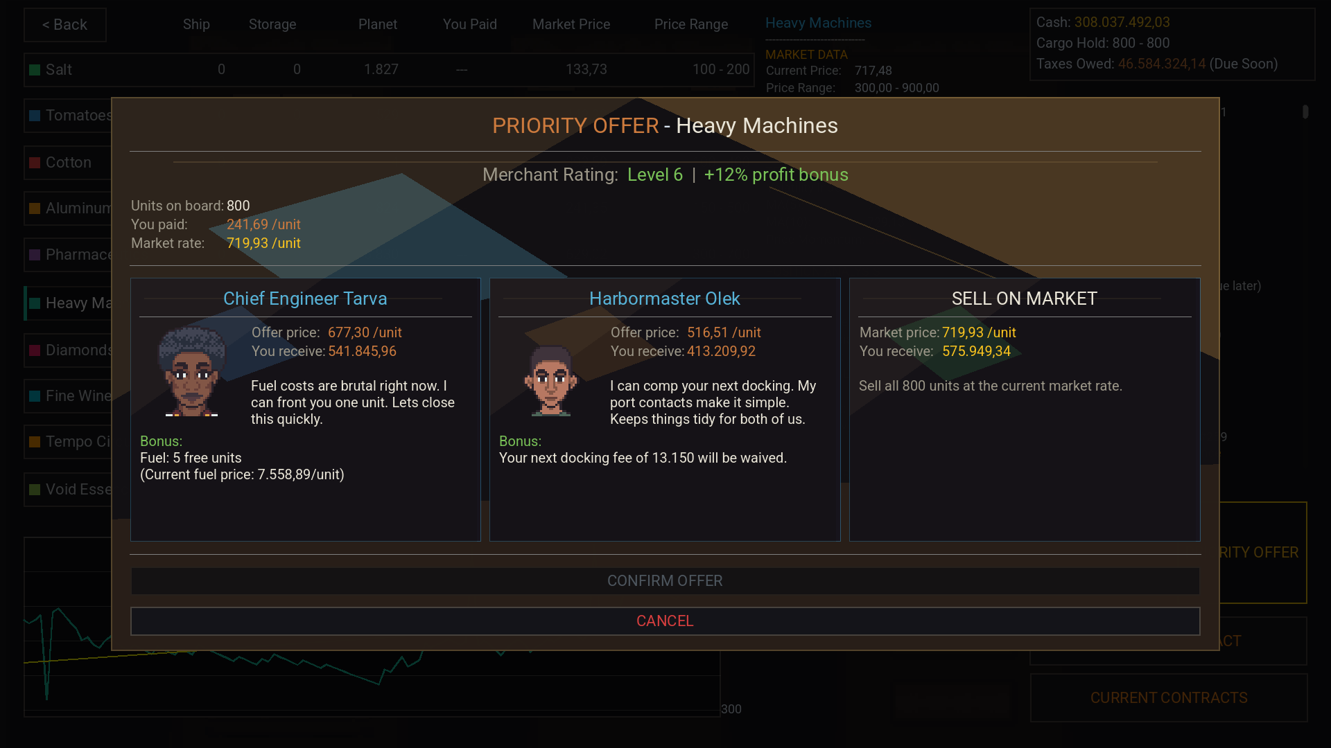 Screenshot 5 for Starport Merchants