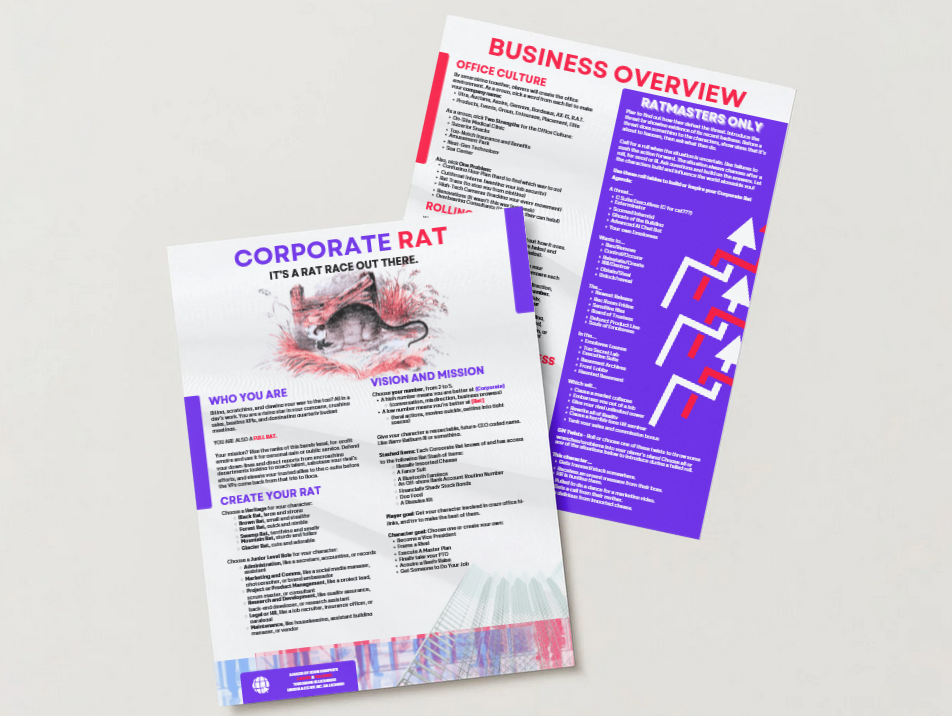Screenshot 3 for CORPORATE RAT - A Lasers and Feelings Hack