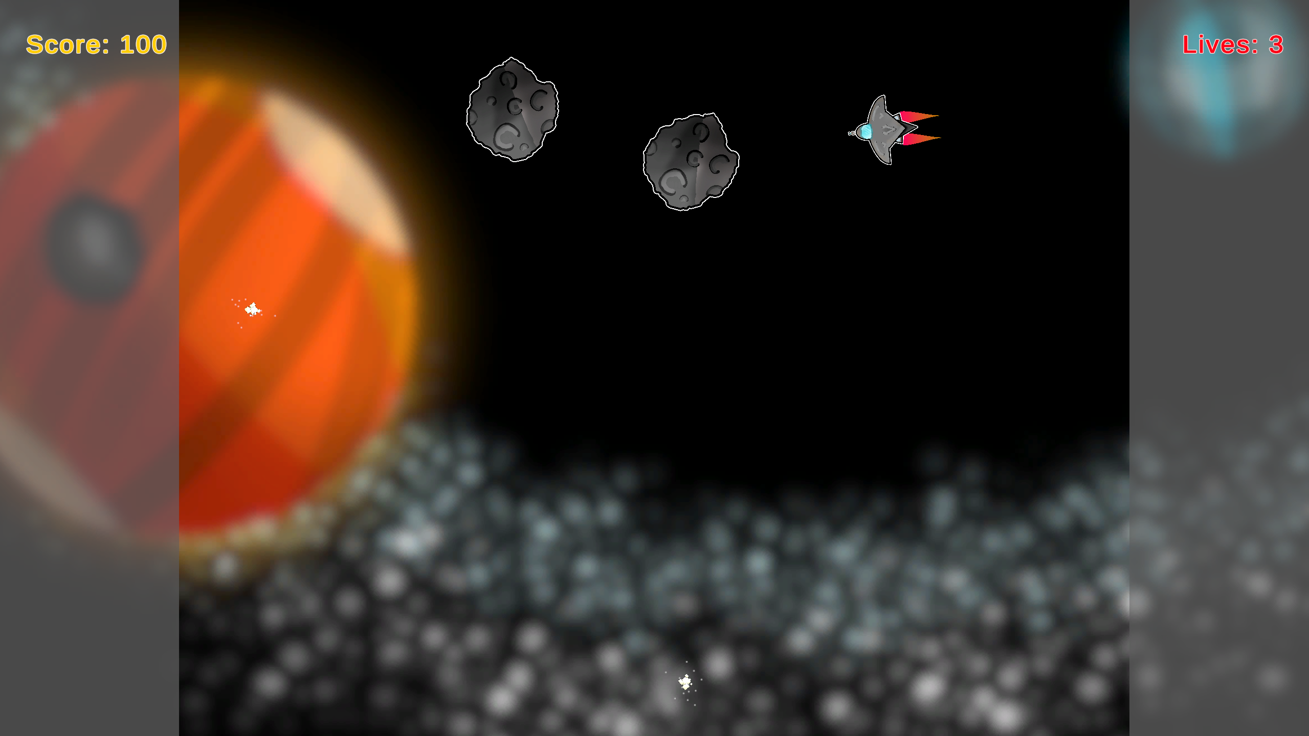 Asteroid Assault By Jessicadiamond